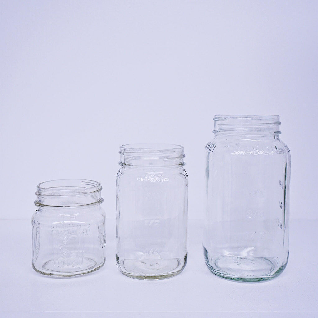 BULK - Glass Jars For Bulk Items - Mason & Greens