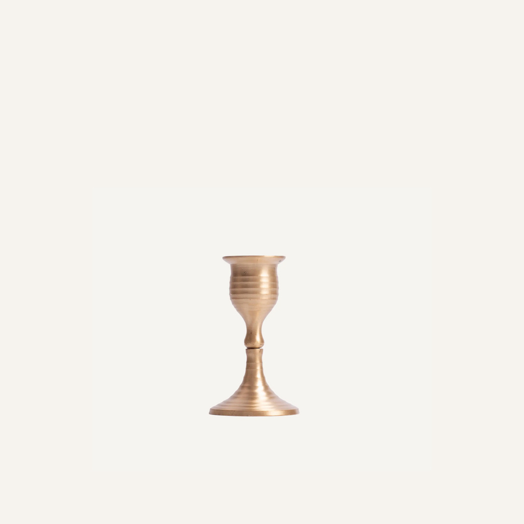 Brass Table Candle Holder