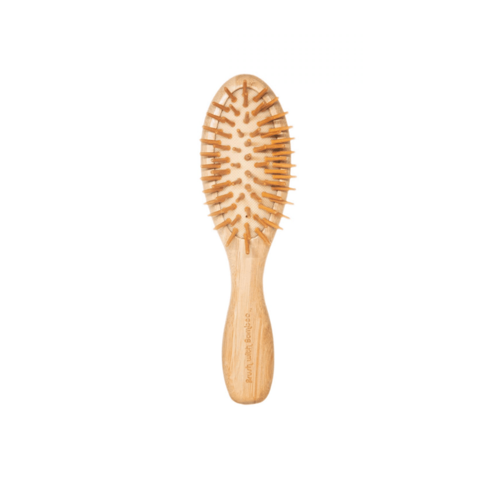 Bamboo Small/Travel Hair Brush - Mason & Greens