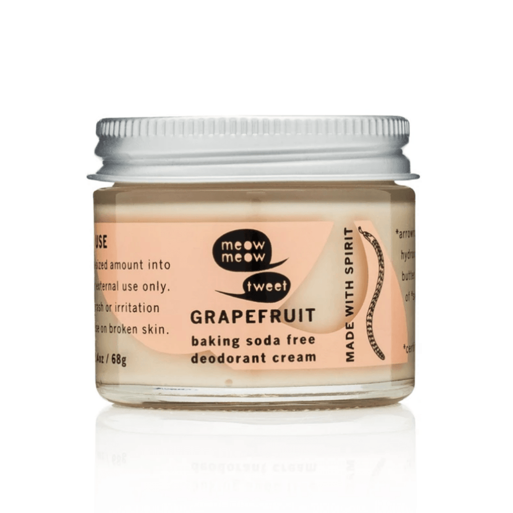 Grapefruit Baking Soda Free Deodorant Cream - Mason & Greens
