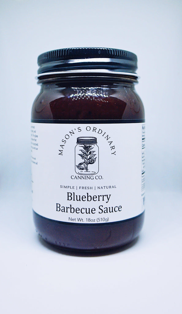 Blueberry Barbecue Sauce - Mason & Greens