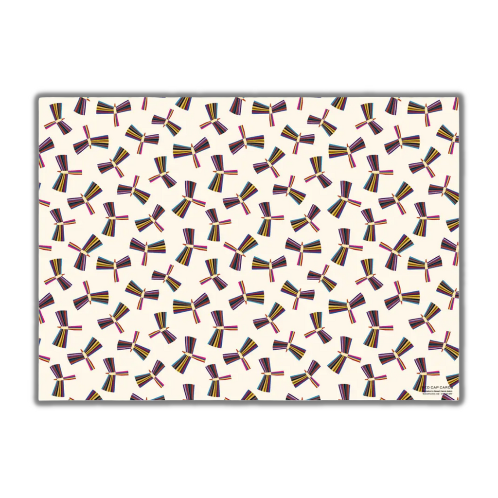 Abstract Birds Compostable Wrapping Paper Sheet